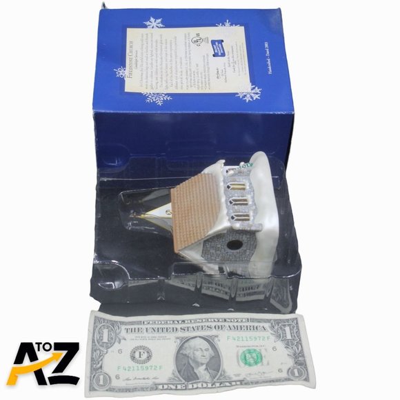 Hallmark Magic Ornament 2003 Fieldstone Church Candlelight Services #6 In Series - Picture 4 of 12